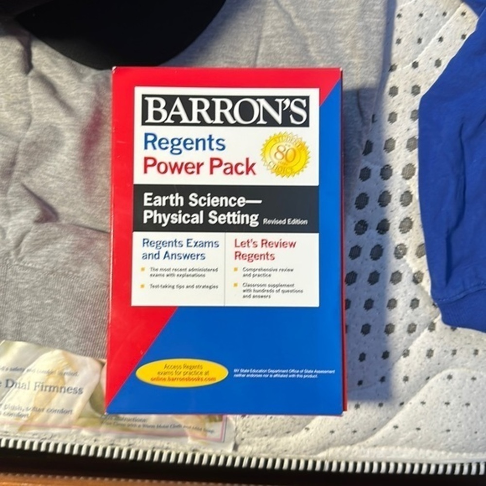 Regents Power Pack Earth Science - Red and Blue